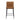 Downes Leather Effect Tan Bar Stool