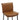 Downes Leather Effect Tan Bar Stool