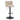 Malmaison Cream Velvet Black Base Bar Stool