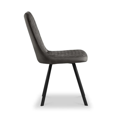 Tierra Grey Velvet Dining Chair