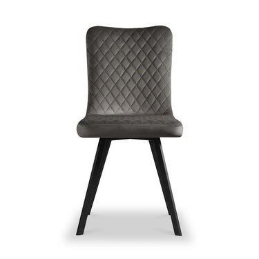 Tierra Grey Velvet Dining Chair