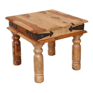 Jaya Sheesham Wood 45 x 45cm Coffee Table - view 2