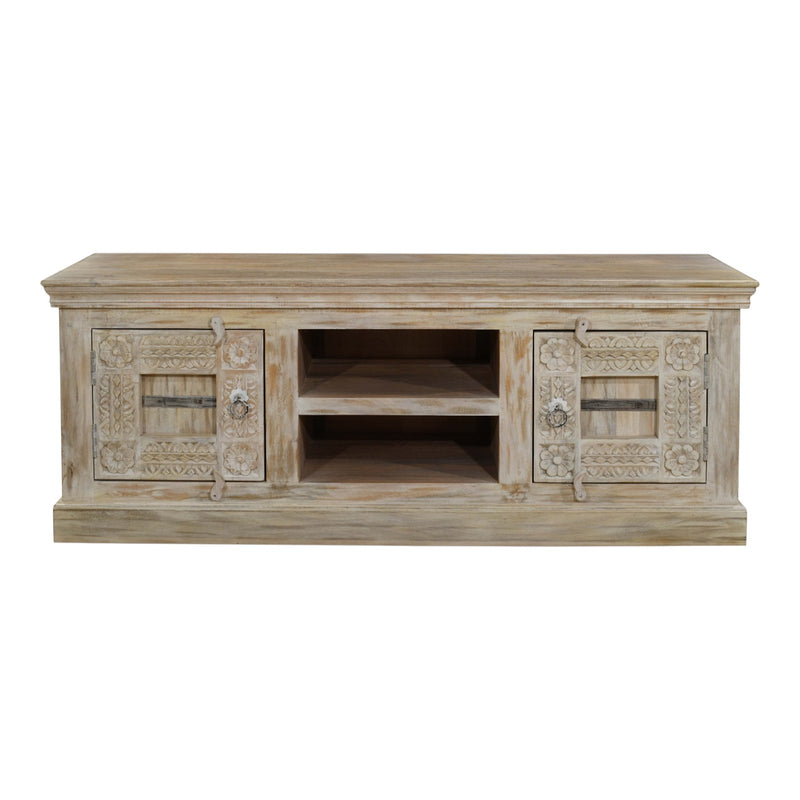 Jodhpur Mango Wood 2 Door TV Unit