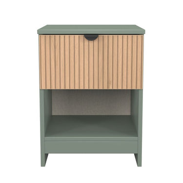 Bola 1 Drawer Bed Side Table With Shelf