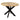 Karda Mango Wood Sunburst Round Dining Table