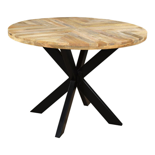 ["Sunburst Round Dining Table"]