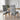 Karta Scroll Back Check Dining Chair - Grey – styled in a dining room