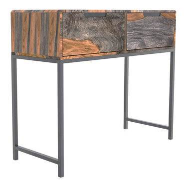 Kochi Sheesham Wood 2 Drawer Console Table - view 2