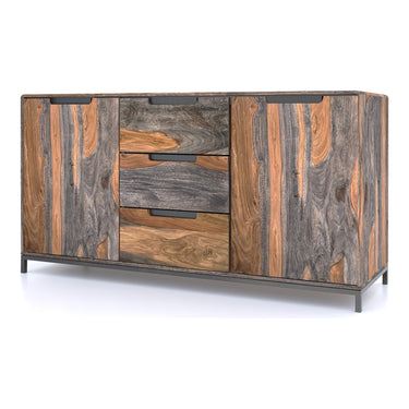 Kochi Sheesham Wood 3 Door Sideboard - view 3
