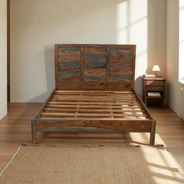 Kochi Sheesham Wood King Size Bed - view 2