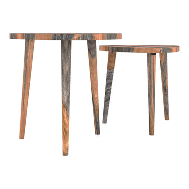 Kochi Sheesham Wood Nest of 2 Tables - view 2