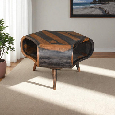 Kochi Sheesham Wood Small Tri Table - view 3