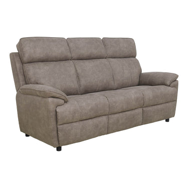 Lawson 3 Seater Fabric Sofa in Mocha