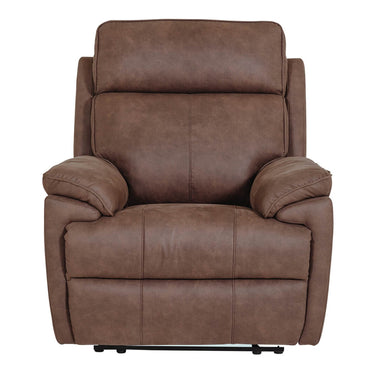 Lawson Fabric Manual Recliner Arm Chair in Brown – view 4