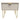 Linear 1 Drawer Bedside Cabinet in Kashmir Matt, front view