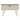 Linear 1 Drawer Wide Bedside Cabinet in Kashmir Matt, front view