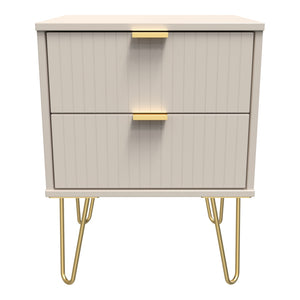 2 Drawer Bedside Cabinet