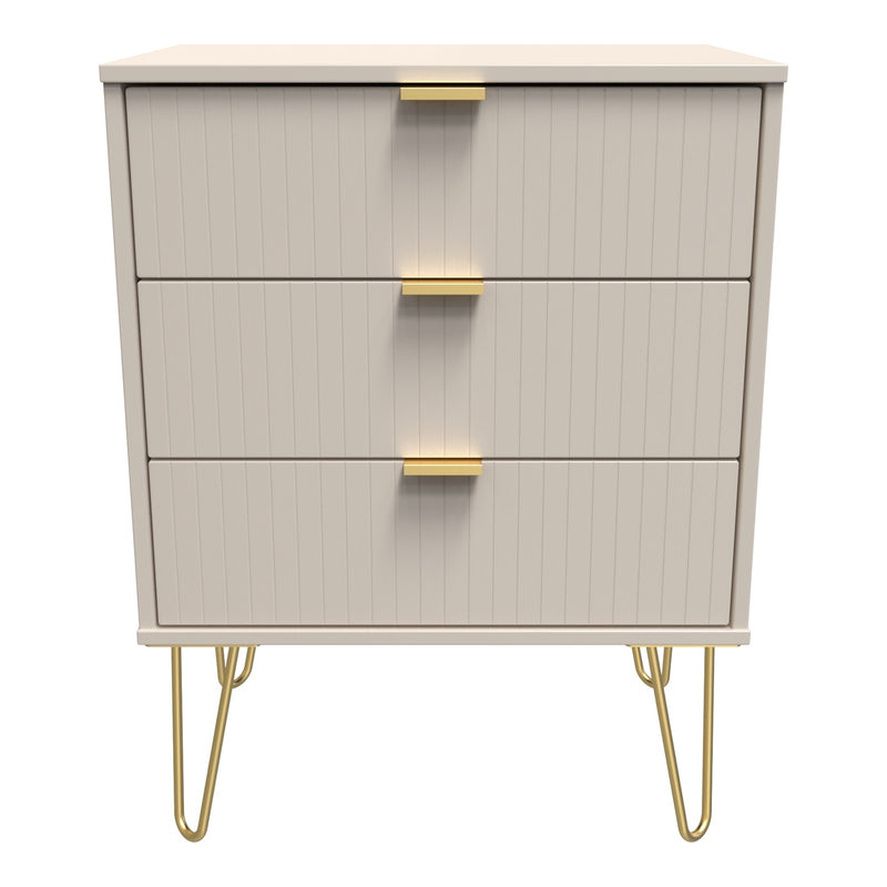Linear 3 Drawer Midi Chest of Drawers