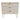 Linear 3 Drawer Wide Chest of Drawers in Kashmir Matt, front view