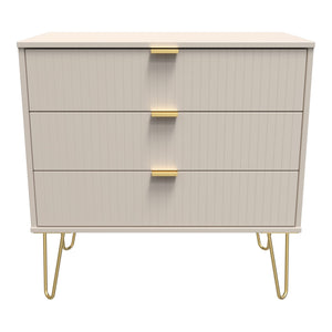3 Drawer Wide Chest of Drawers