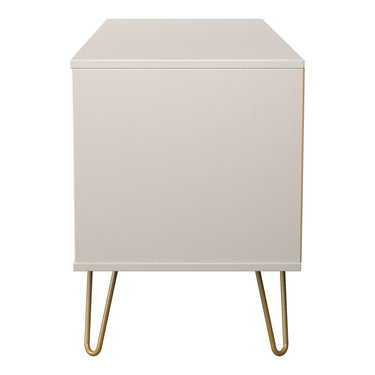 Linear 4 Drawer Bed Box in Kashmir Matt, side view