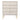 Linear 4 Drawer Wide Chest of Drawers in Kashmir Matt, front view