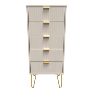 5 Drawer Narrow Chest of Drawers
