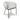 Lola Boucle Dining Chair - White – studio view 1