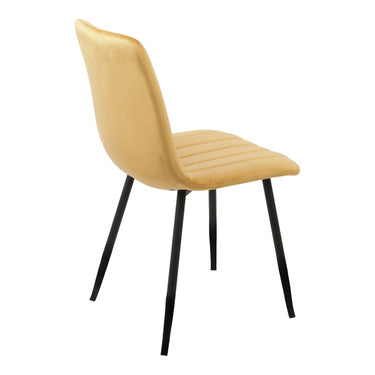 Lucca Dining Chair - Gold - view 3