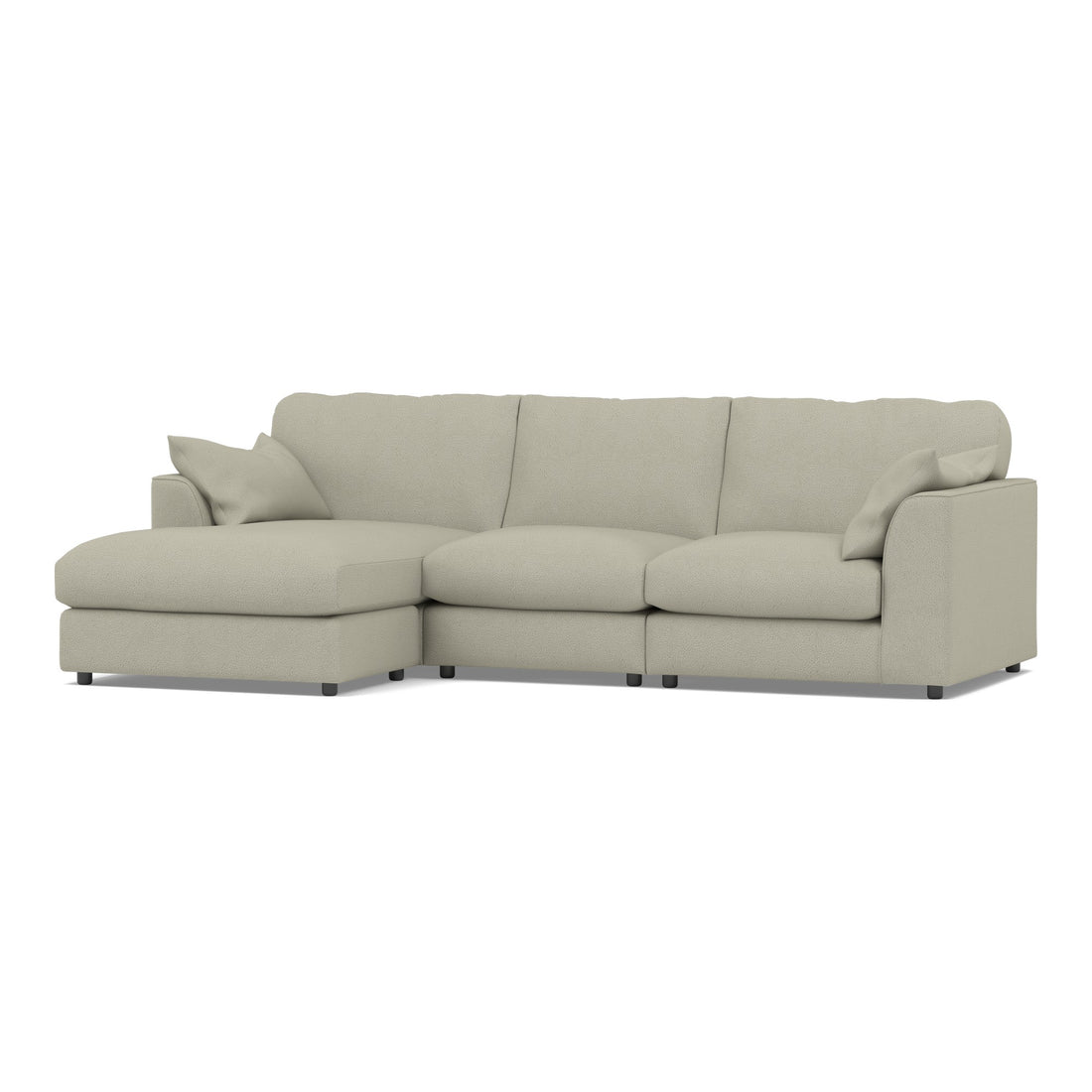 Mae XL Reversible Chaise Fabric Sofa in Willow Dusty