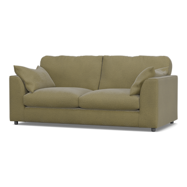 Mae 3 Seater Fabric Sofa – Seoul Olivine