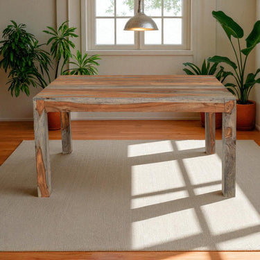 Malabar Sheesham Wood 1.35m Dining Table - view 3