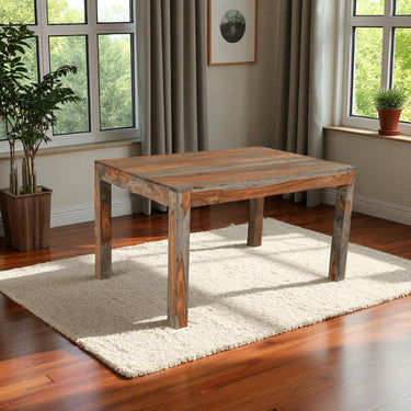 Malabar Sheesham Wood 1.35m Dining Table - view 4