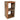 Malabar Sheesham Wood 2 Hole Shelving Bookcase