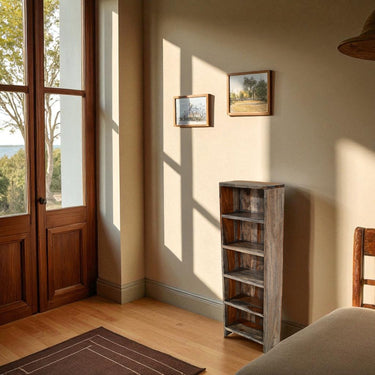 Malabar Sheesham Wood CD / DVD Rack - view 3
