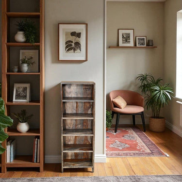 Malabar Sheesham Wood CD / DVD Rack - view 4