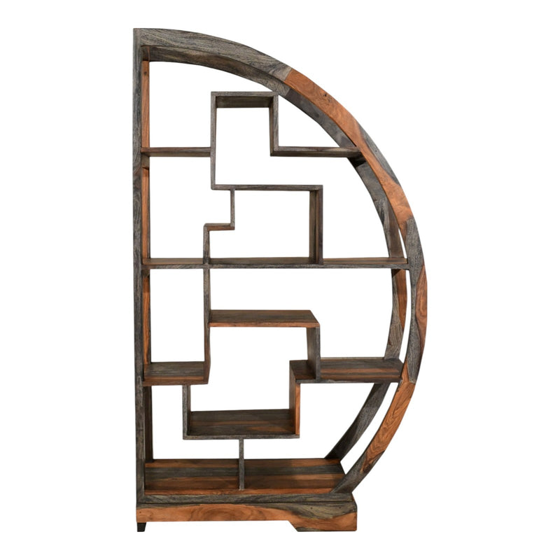 Malabar Sheesham Wood Display Cabinet