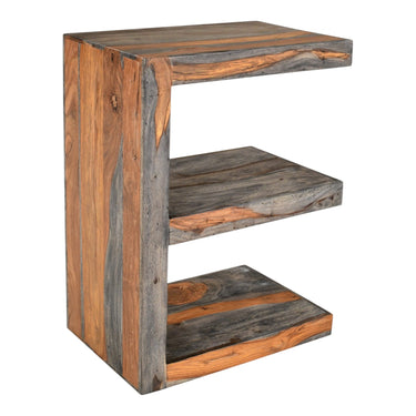 Malabar Sheesham Wood E Shelving Unit - view 2
