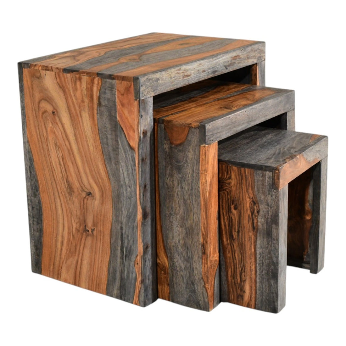 Malabar Sheesham Wood Nest of Tables