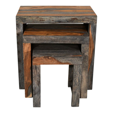 Malabar Sheesham Wood Nest of Tables - view 2