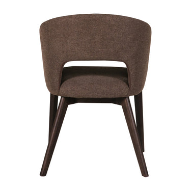 Marcello Dining Chair - Brown – back view
