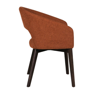 Marcello Dining Chair - Rust – side view