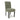 Moberly Waffle Weave Green Dining Chair – studio view with black legs