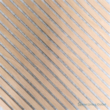 Neutral Collection - Acoustic Wall Panels - Oak on Grey Felt - Square/Diagonal - 60cm x 60cm (6 Pack) – image 2