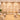Neutral Collection - Acoustic Wall Panels - Oak on Grey Felt - Square/Mix - 60cm x 60cm (6 Pack)