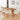 Newbury 2m Natural Ash Dining Table & 4 Paloma Natural Chairs & 2 Paloma Carver Chairs Dining Set – complete dining set