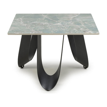Oriel Green End Table – studio view 2