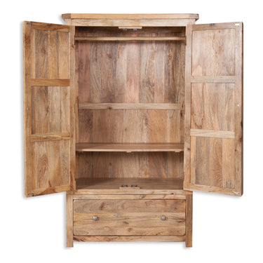 Orwell Mango Wood 2 Door Wardrobe - view 4