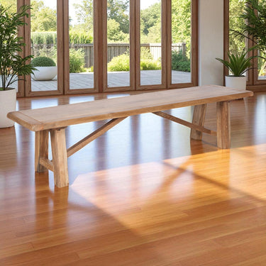 Orwell Mango Wood 2m Dining Bench - view 4