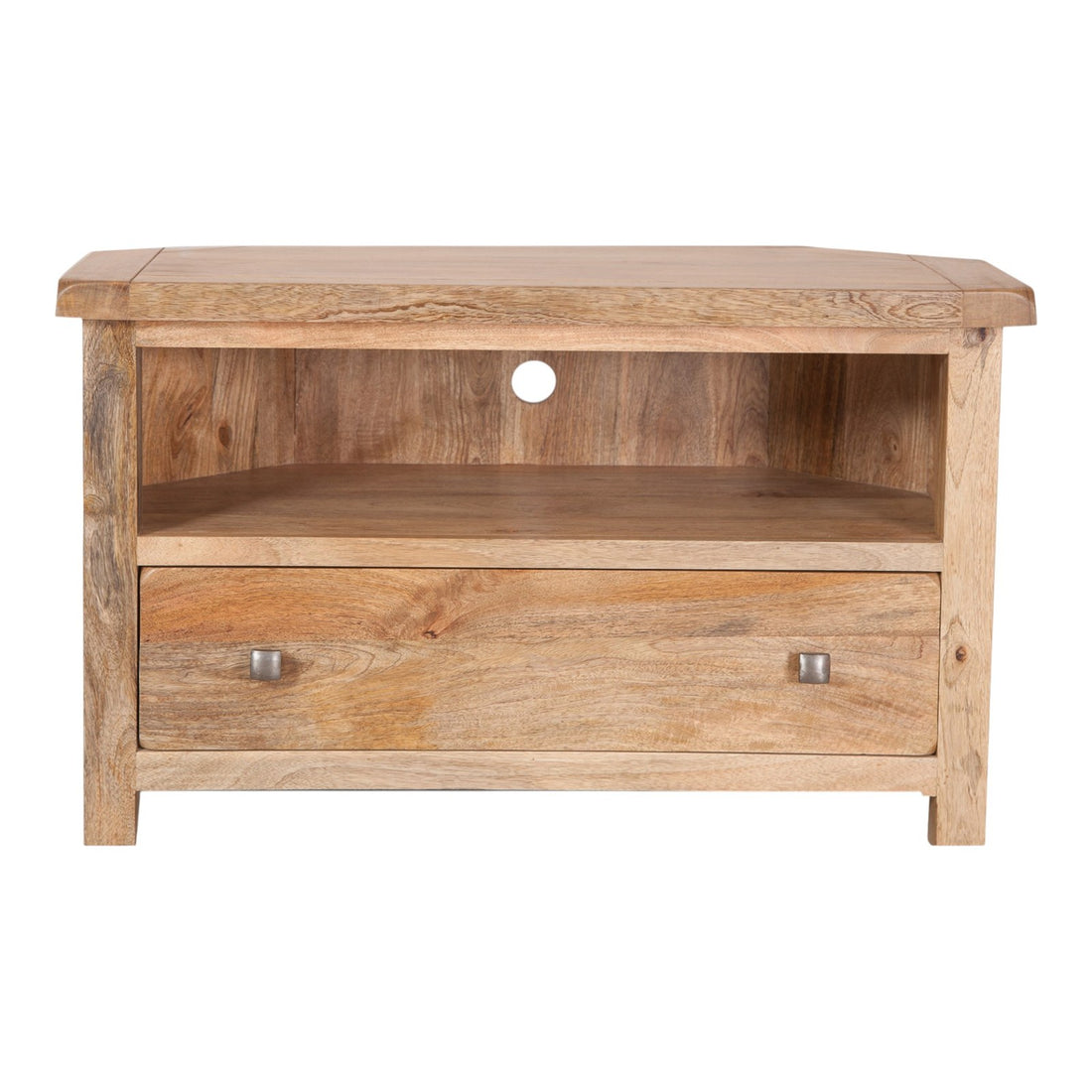 Orwell Mango Wood Corner TV Unit